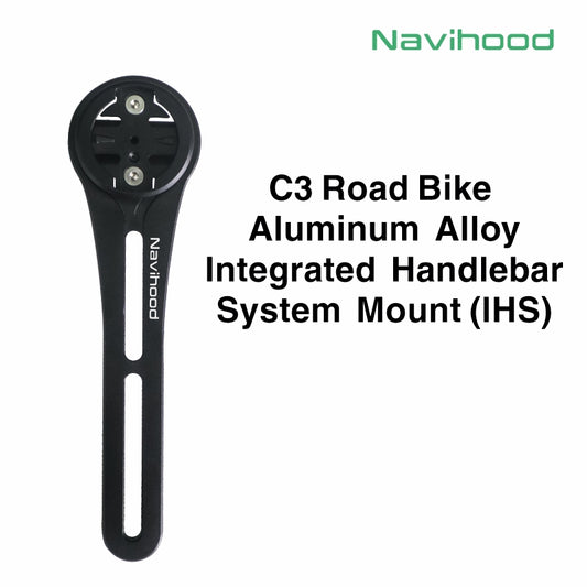 Navihood C3 -  Bike Computer IHS Mount | Aluminum Alloy Integrated Handlebar System Mount